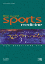 British Journal of Sports Medicine: 40 (6)