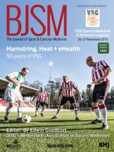 British Journal of Sports Medicine: 49 (18)