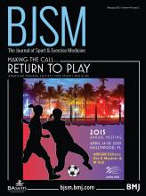 British Journal of Sports Medicine: 49 (3)