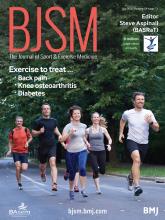 British Journal of Sports Medicine: 54 (13)