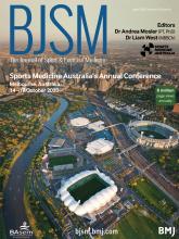 British Journal of Sports Medicine: 54 (8)